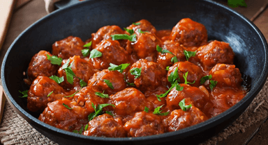 Beef Meatballs in Tomato Sauce