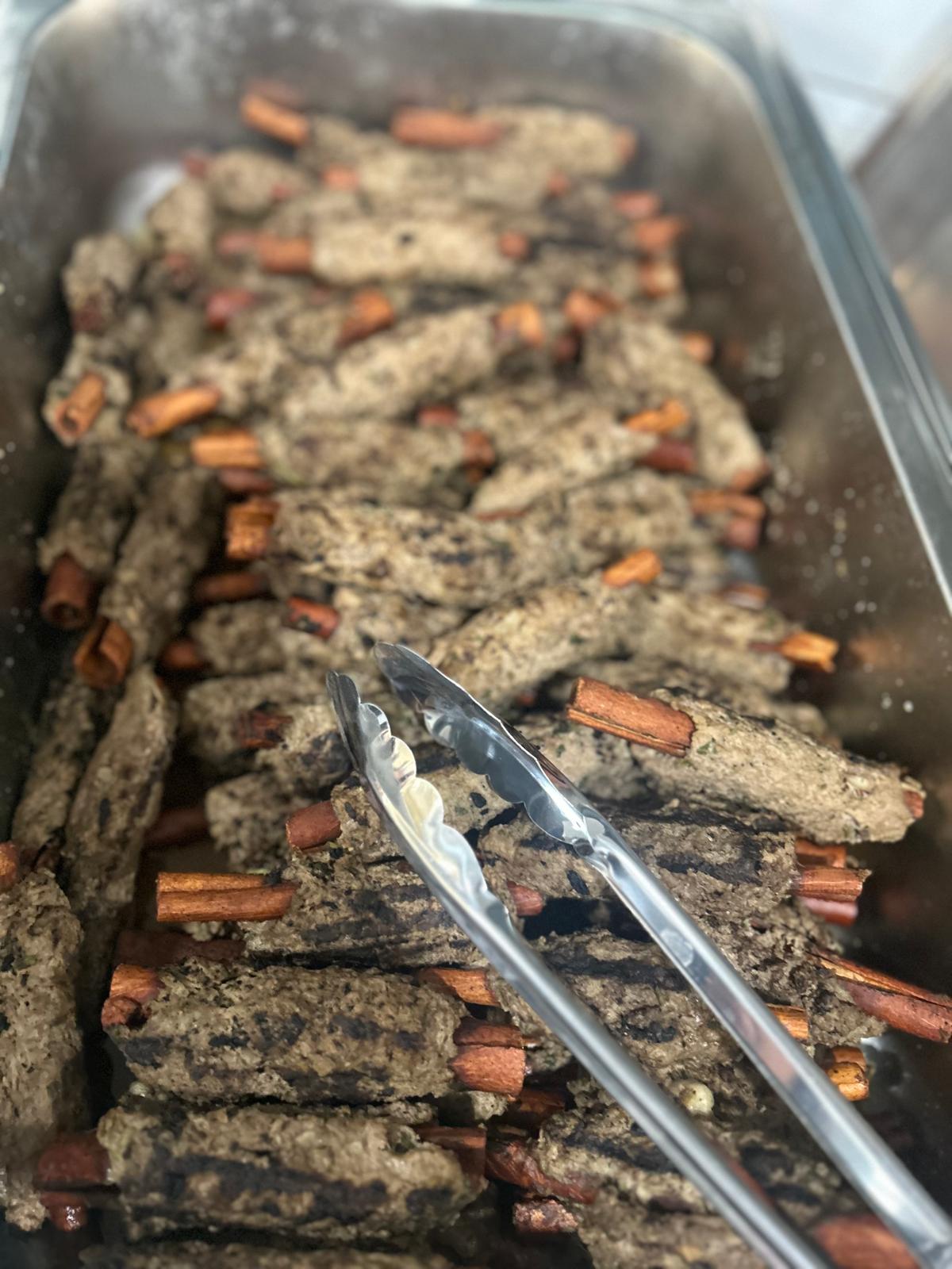 Beef Kebab on a Cinnamon Stick