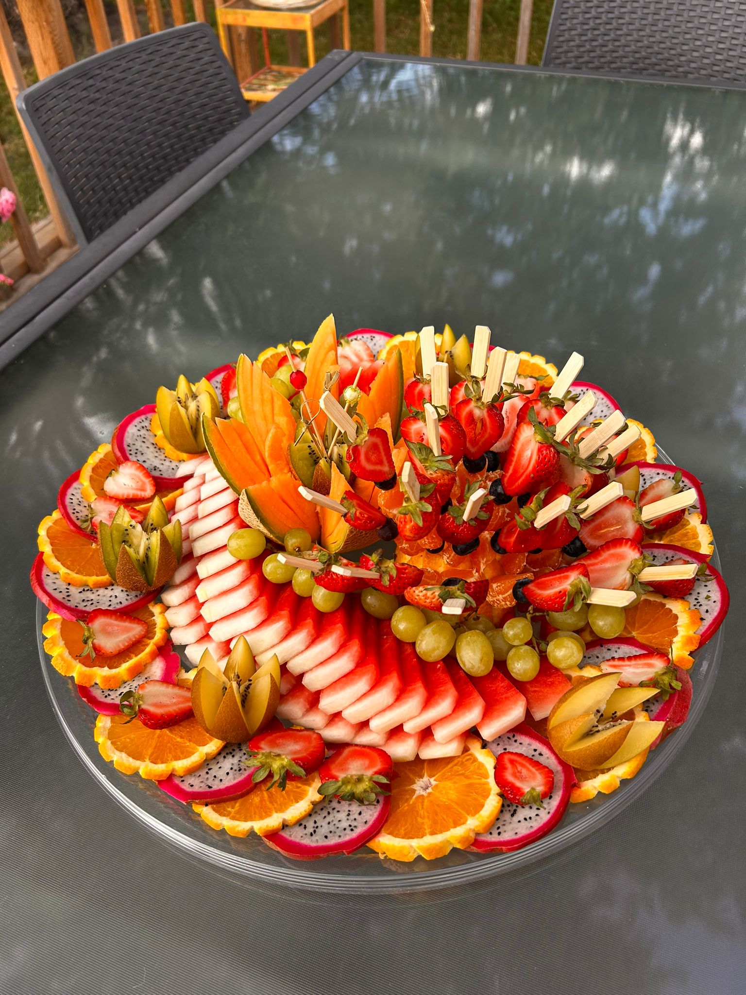 Seasonal Sliced Fruit Platter